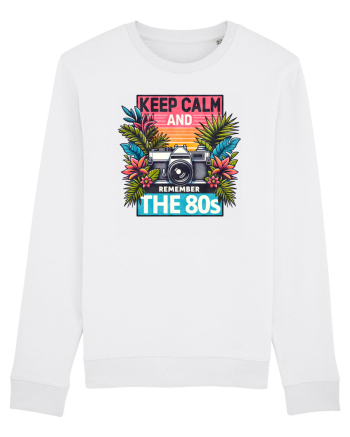 pentru nostalgicii anilor 80 - Keep calm and remember the 80s White