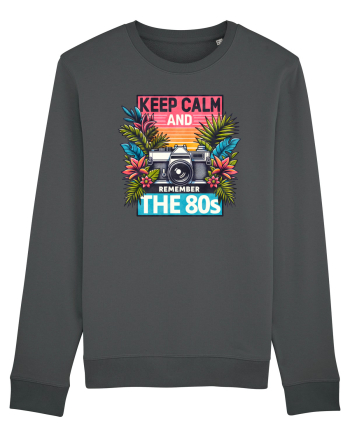 pentru nostalgicii anilor 80 - Keep calm and remember the 80s Anthracite