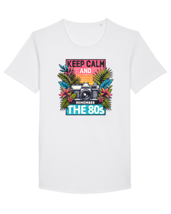 pentru nostalgicii anilor 80 - Keep calm and remember the 80s White