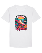 pentru nostalgicii anilor 80 - Let the good times roll Tricou mânecă scurtă guler larg Bărbat Skater