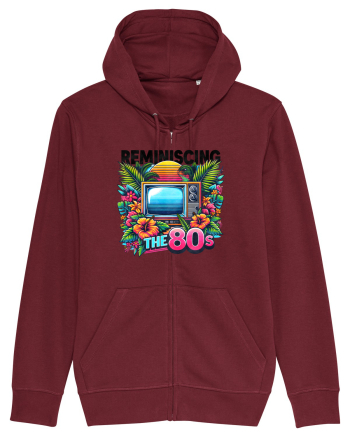 pentru nostalgicii anilor 80 - Reminiscing the 80s Burgundy
