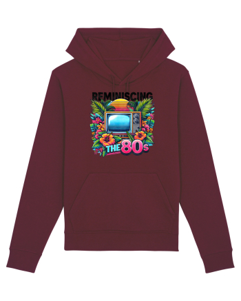 pentru nostalgicii anilor 80 - Reminiscing the 80s Burgundy