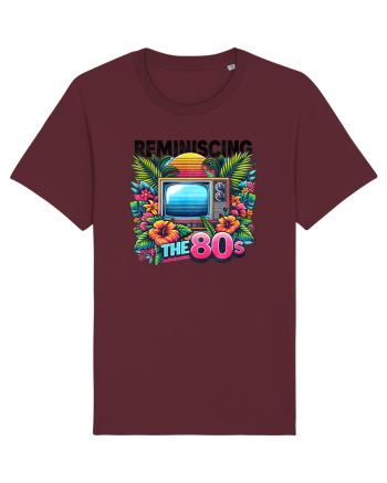 pentru nostalgicii anilor 80 - Reminiscing the 80s Burgundy