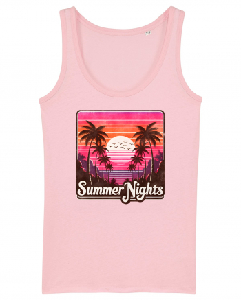 pentru nostalgicii anilor 80 - Summer nights Cotton Pink