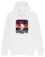 pentru nostalgicii anilor 80 - Summertime vibes Hanorac cu fermoar Unisex Connector