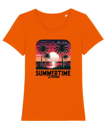 pentru nostalgicii anilor 80 - Summertime vibes Bright Orange