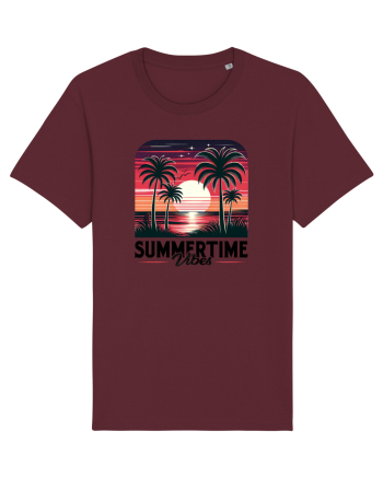 pentru nostalgicii anilor 80 - Summertime vibes Burgundy