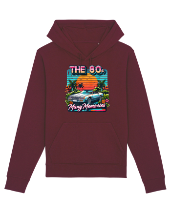 pentru nostalgicii anilor 80 - The 80s - Many memories Burgundy
