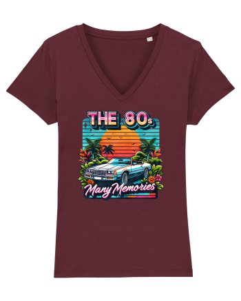 pentru nostalgicii anilor 80 - The 80s - Many memories Burgundy