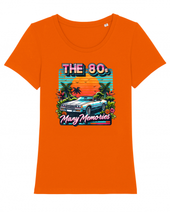 pentru nostalgicii anilor 80 - The 80s - Many memories Bright Orange