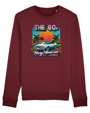 pentru nostalgicii anilor 80 - The 80s - Many memories Burgundy