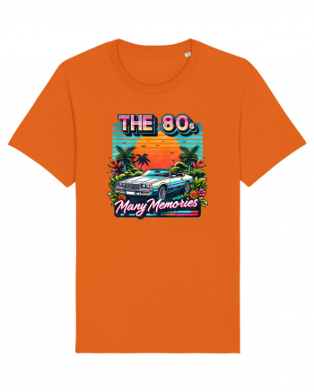 pentru nostalgicii anilor 80 - The 80s - Many memories Bright Orange