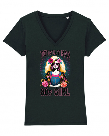 pentru nostalgicii anilor 80 - Totally rad 80s girl Black