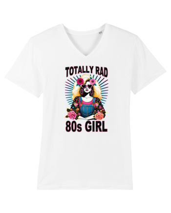 pentru nostalgicii anilor 80 - Totally rad 80s girl White