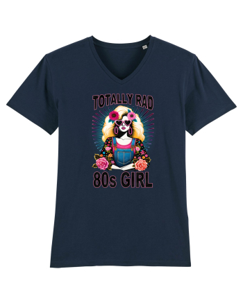 pentru nostalgicii anilor 80 - Totally rad 80s girl French Navy