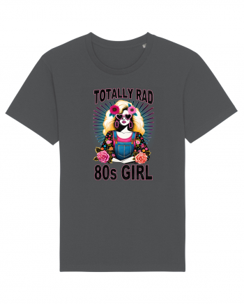 pentru nostalgicii anilor 80 - Totally rad 80s girl Anthracite