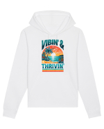 pentru nostalgicii anilor 80 - Vibing and thriving Hanorac Unisex Drummer