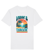 pentru nostalgicii anilor 80 - Vibing and thriving Tricou mânecă scurtă Unisex Rocker