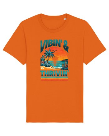 pentru nostalgicii anilor 80 - Vibing and thriving Bright Orange