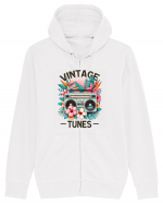 pentru nostalgicii anilor 80 - Vintage tunes Hanorac cu fermoar Unisex Connector