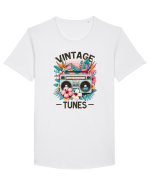 pentru nostalgicii anilor 80 - Vintage tunes Tricou mânecă scurtă guler larg Bărbat Skater