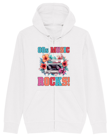 in stilul pop al anilor 80 - 80s music rocks White
