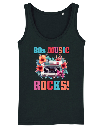 in stilul pop al anilor 80 - 80s music rocks Black