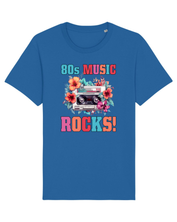 in stilul pop al anilor 80 - 80s music rocks Royal Blue