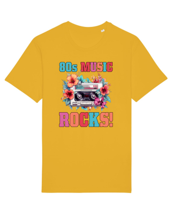 in stilul pop al anilor 80 - 80s music rocks Spectra Yellow