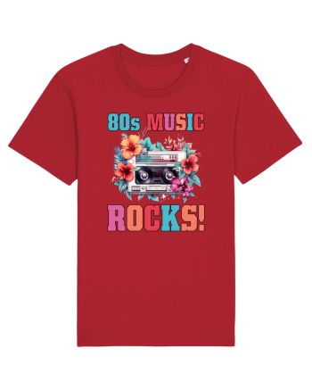 in stilul pop al anilor 80 - 80s music rocks Red