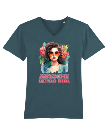 in stilul pop al anilor 80 - Awesome retro girl Stargazer