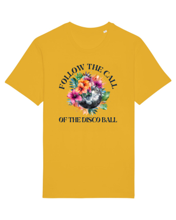 in stilul pop al anilor 80 - Follow the call of the disco ball Spectra Yellow