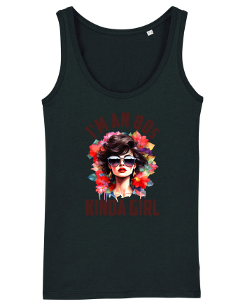 in stilul pop al anilor 80 - I am an 80s kind of girl Black