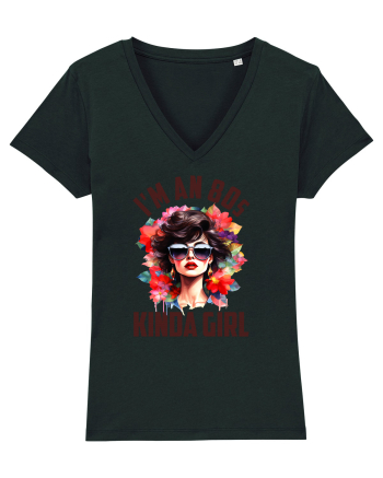 in stilul pop al anilor 80 - I am an 80s kind of girl Black
