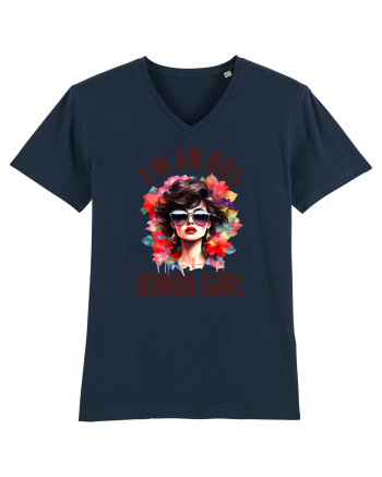 in stilul pop al anilor 80 - I am an 80s kind of girl French Navy