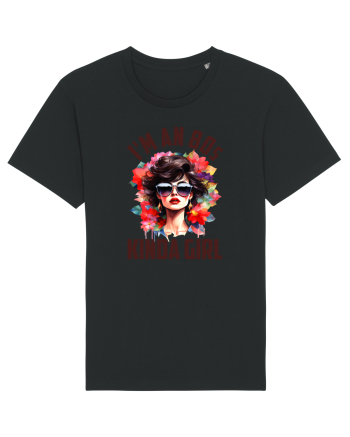 in stilul pop al anilor 80 - I am an 80s kind of girl Black