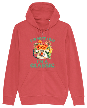 in stilul pop al anilor 80 - I am not old, I am a classic Carmine Red