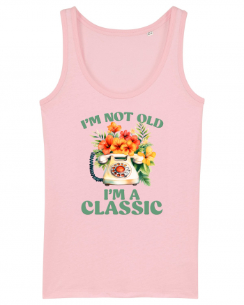 in stilul pop al anilor 80 - I am not old, I am a classic Cotton Pink