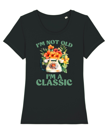 in stilul pop al anilor 80 - I am not old, I am a classic Black