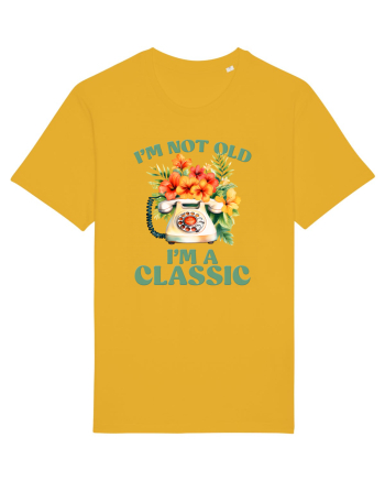 in stilul pop al anilor 80 - I am not old, I am a classic Spectra Yellow