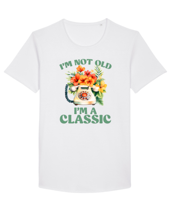 in stilul pop al anilor 80 - I am not old, I am a classic White