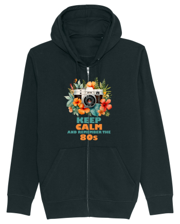 in stilul pop al anilor 80 - Keep calm and remember the 80s Black