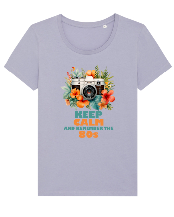 in stilul pop al anilor 80 - Keep calm and remember the 80s Lavender