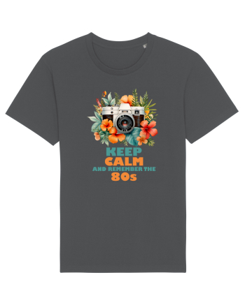 in stilul pop al anilor 80 - Keep calm and remember the 80s Anthracite