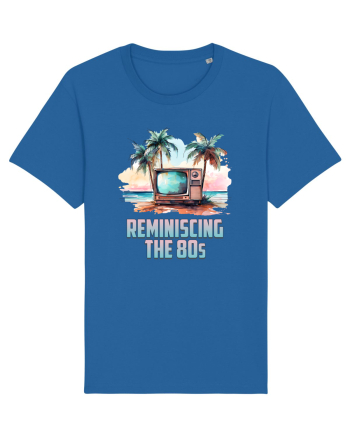 in stilul pop al anilor 80 - Reminiscing the 80s Royal Blue