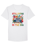 in stilul pop al anilor 80 - Still living in the 80s Tricou mânecă scurtă guler larg Bărbat Skater