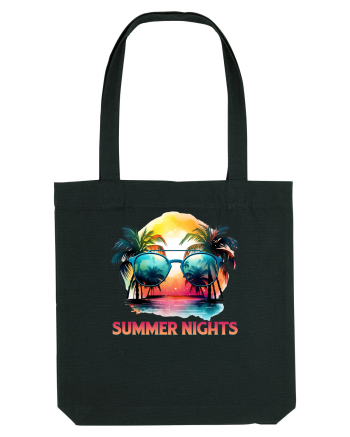 in stilul pop al anilor 80 - Summer nights Black