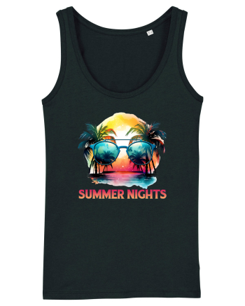 in stilul pop al anilor 80 - Summer nights Black