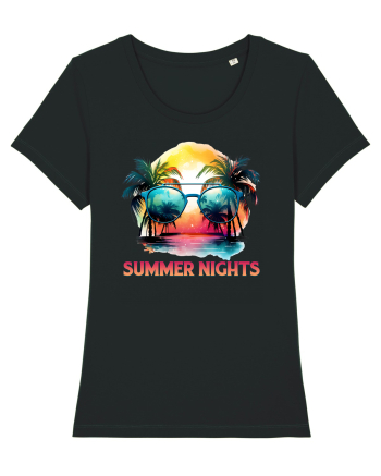 in stilul pop al anilor 80 - Summer nights Black