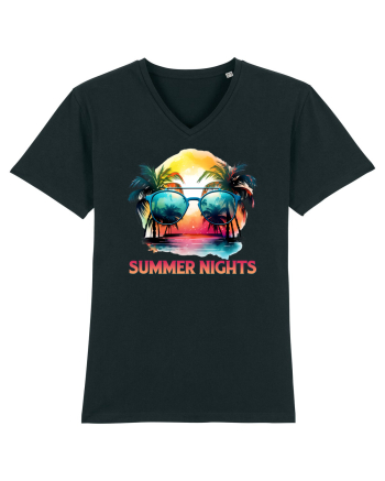 in stilul pop al anilor 80 - Summer nights Black